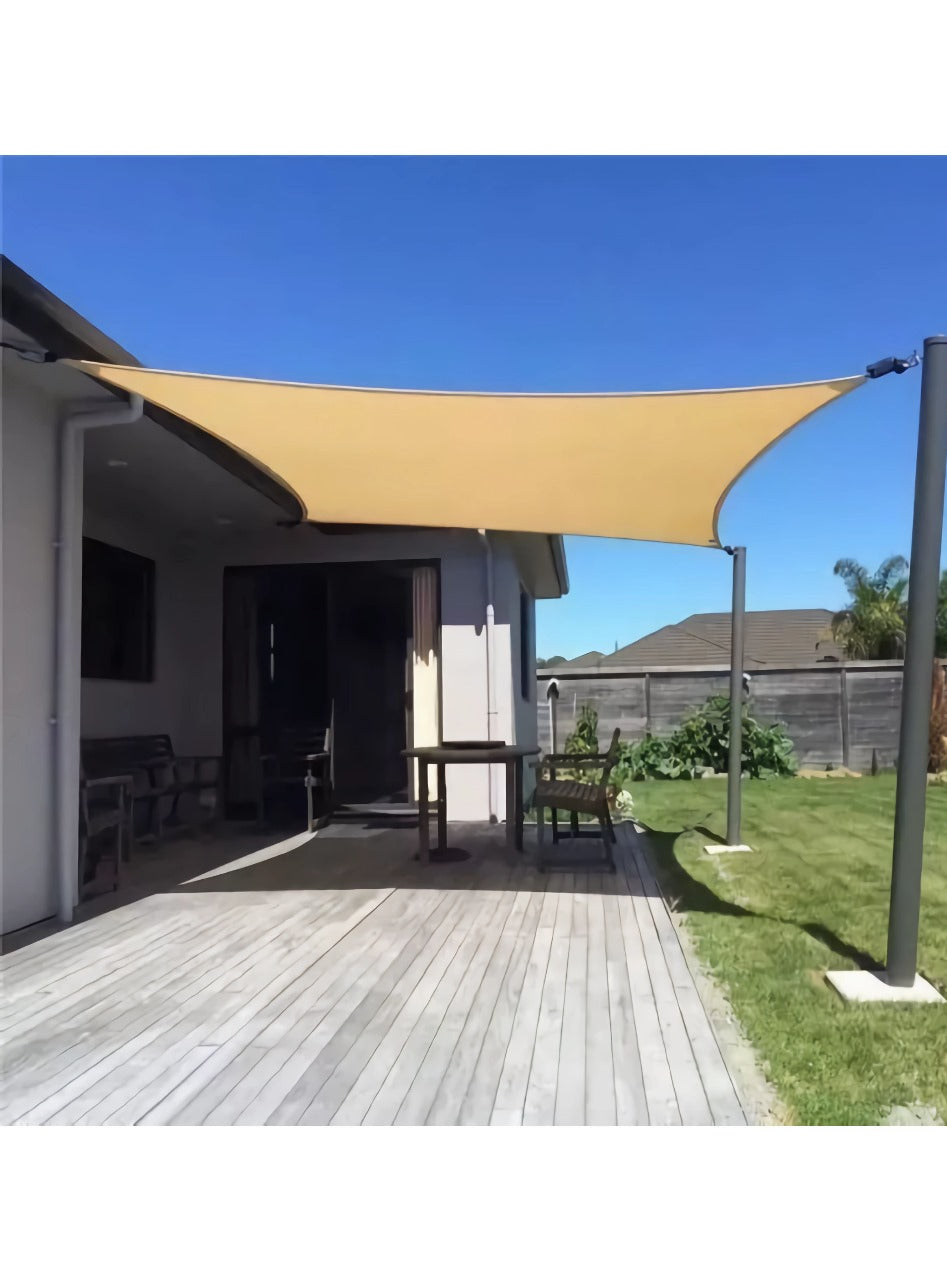 Toldo Vela Rectangular Sombra 5x4 Toldo Beige