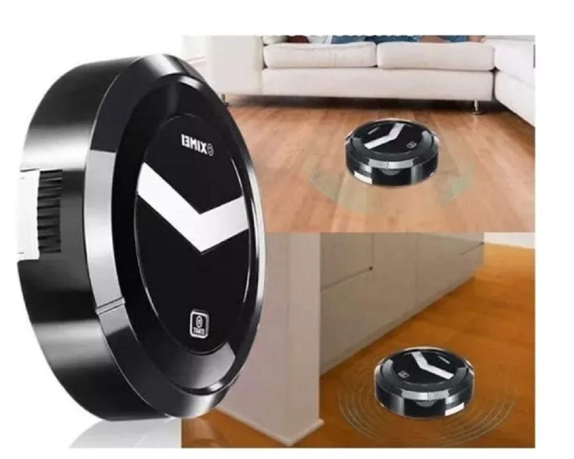 Robot aspirador inteligente inalámbrico recargable