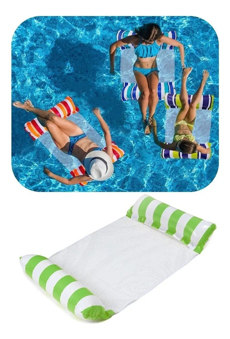 Flotador Silla Hamaca Inflable Colchón Piscina Adulto