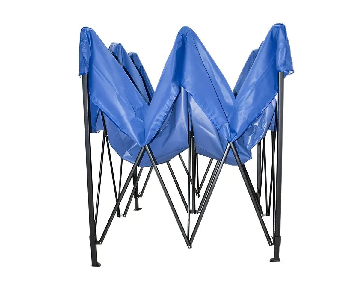 Toldo Plegable 3 X 3 Metros Impermeable Color Azul